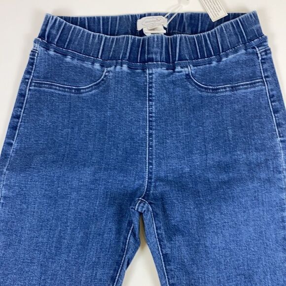 Mud Pie Blue Harlyn Fringe Jeans size Small D30 - Picture 7 of 9